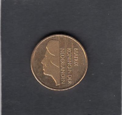 Beschrijving: 5 Gulden Beatrix